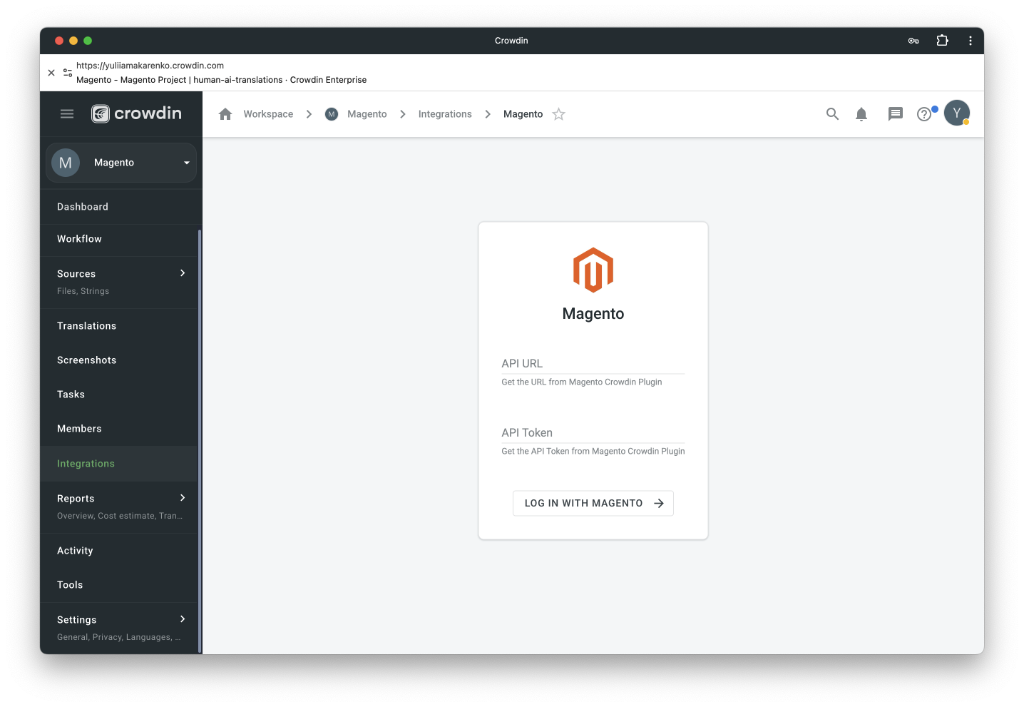 Adobe Commerce (Magento) localization with Crowdin